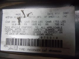 2002 MITSUBISHI ECLIPSE GT GRAY COUPE 3.0L AT 193887